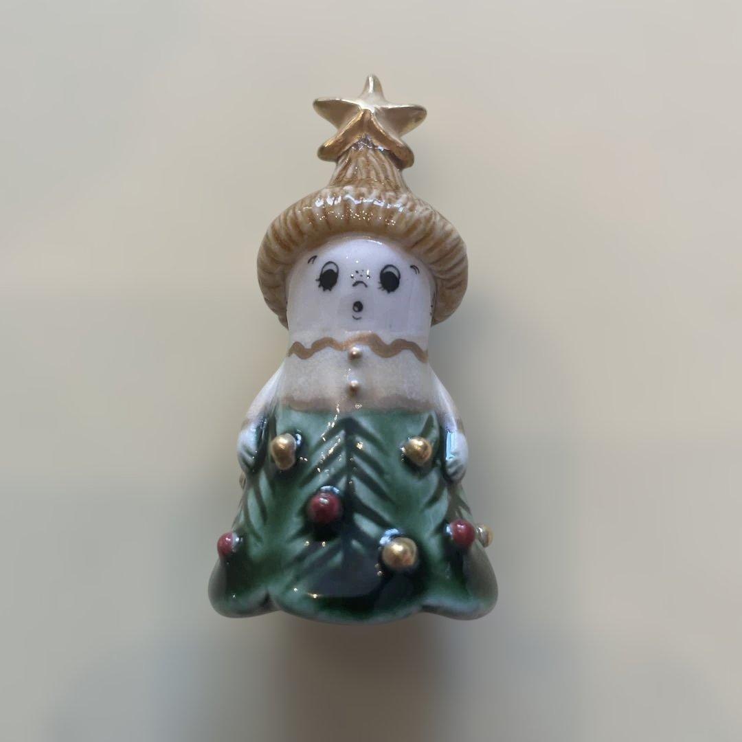 うえのえみさん　積奏╋ハルカスコラボ‼️クリスマス　ちび人形