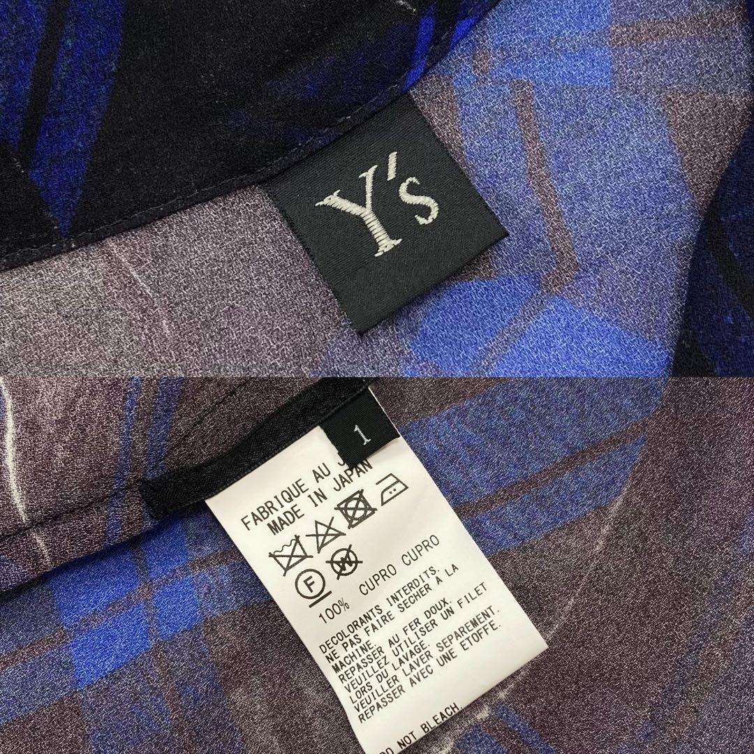 トップス Y's DEFORMATION CHECK ETTE BLOUSE 1