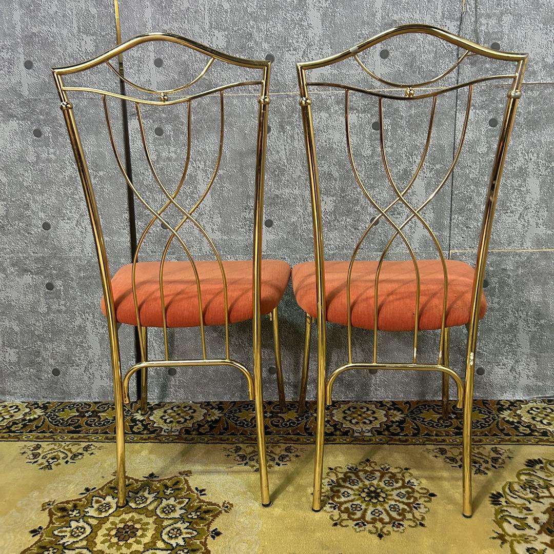 jujumatsui417꧁スペイン製꧂アイアンダイニングチェア5脚セット