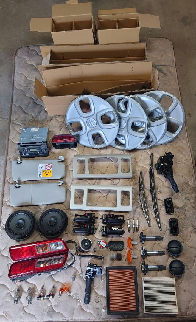 極上美品 スズキ HA36S アルト F 5AGS R2年式3型 純正部品セット