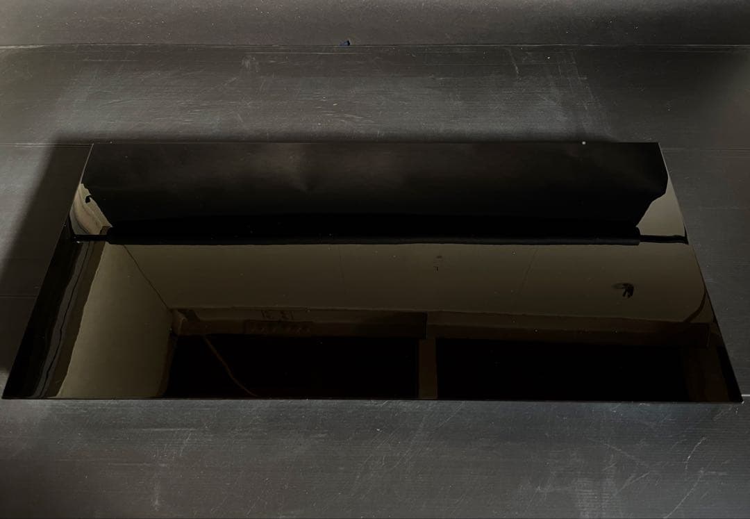 【美品】「母」輪島塗 真台子 塗師 吉端 峰彩 共箱 栞 茶道具 （Fい）