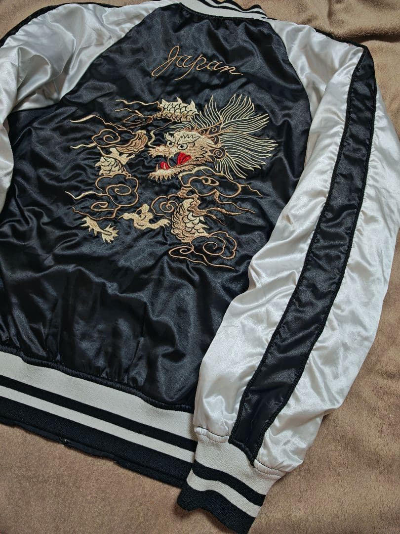 ALPHA INDUSTRIES MA-1 スカジャン 龍日本限定vintage