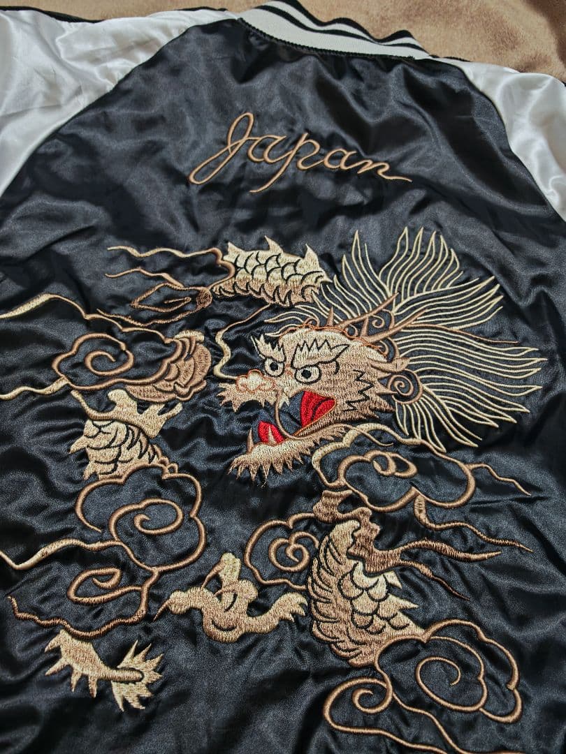 ALPHA INDUSTRIES MA-1 スカジャン 龍日本限定vintage