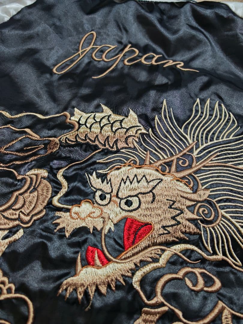 ALPHA INDUSTRIES MA-1 スカジャン 龍日本限定vintage