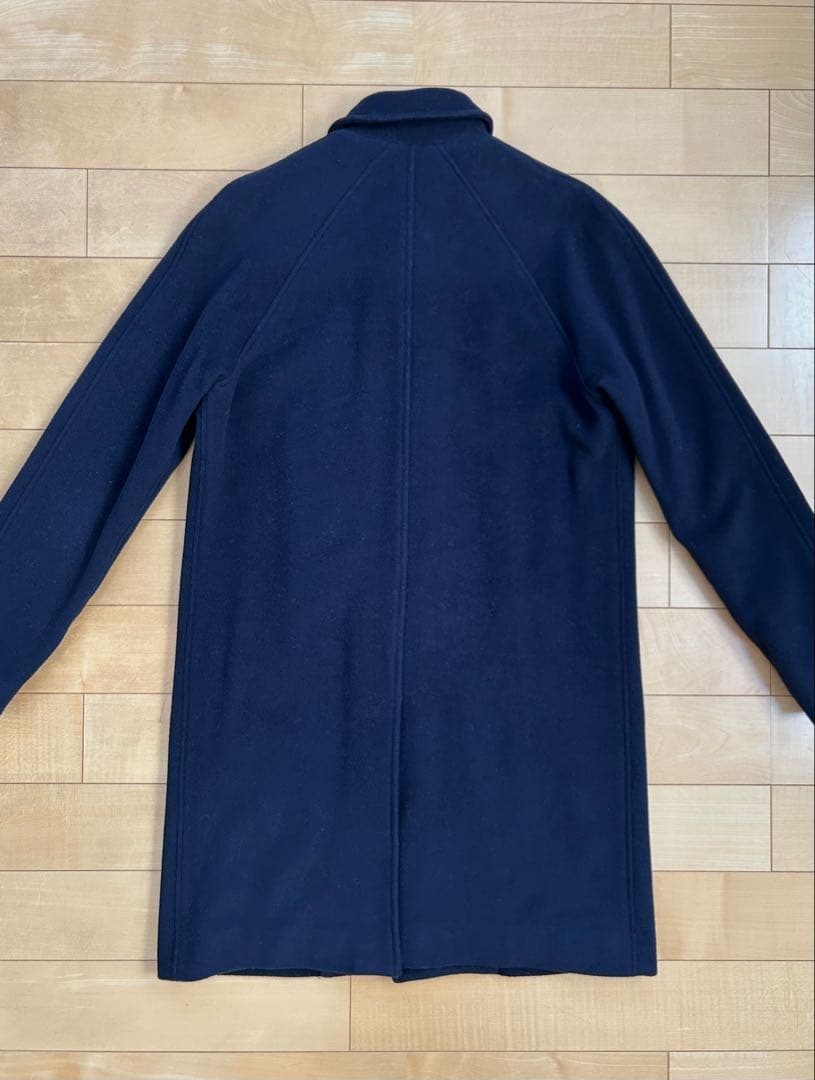 A.P.C. ダークネイビー ステンカラーコート