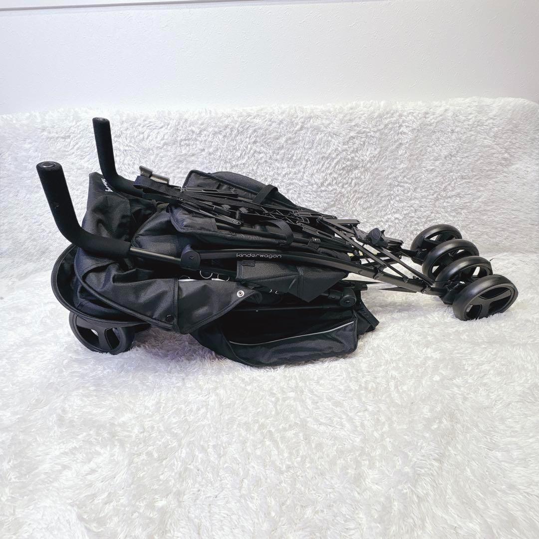 日本育児 キンダーワゴン DUOシティ HOP Ⅱ 2人乗り ベビーカー