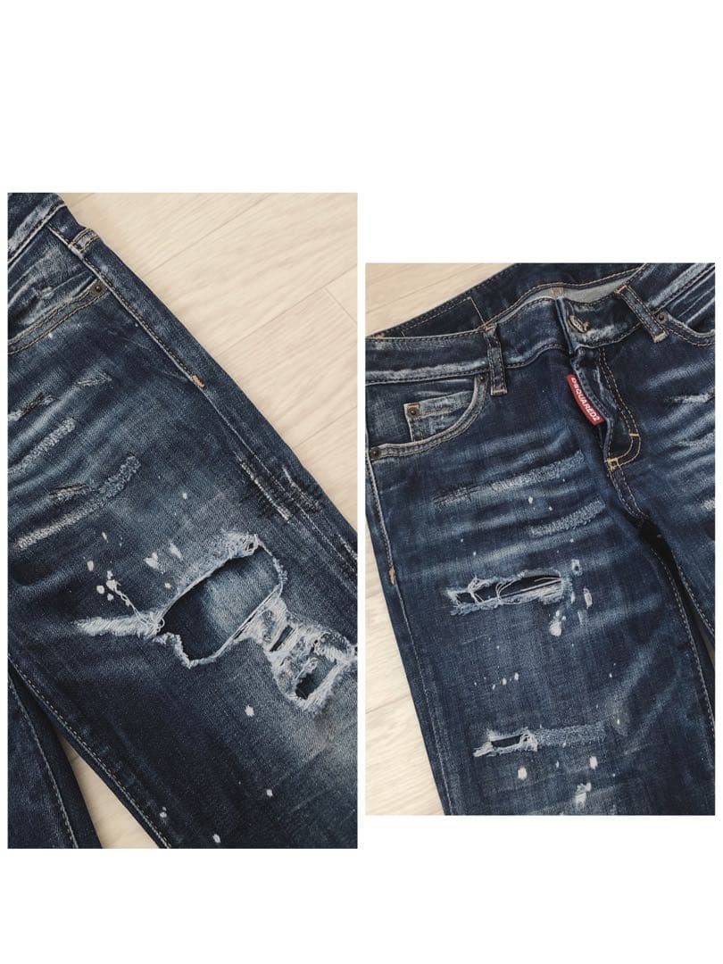 DSQUARED2 Jennifer Cropped Jean ￼３６