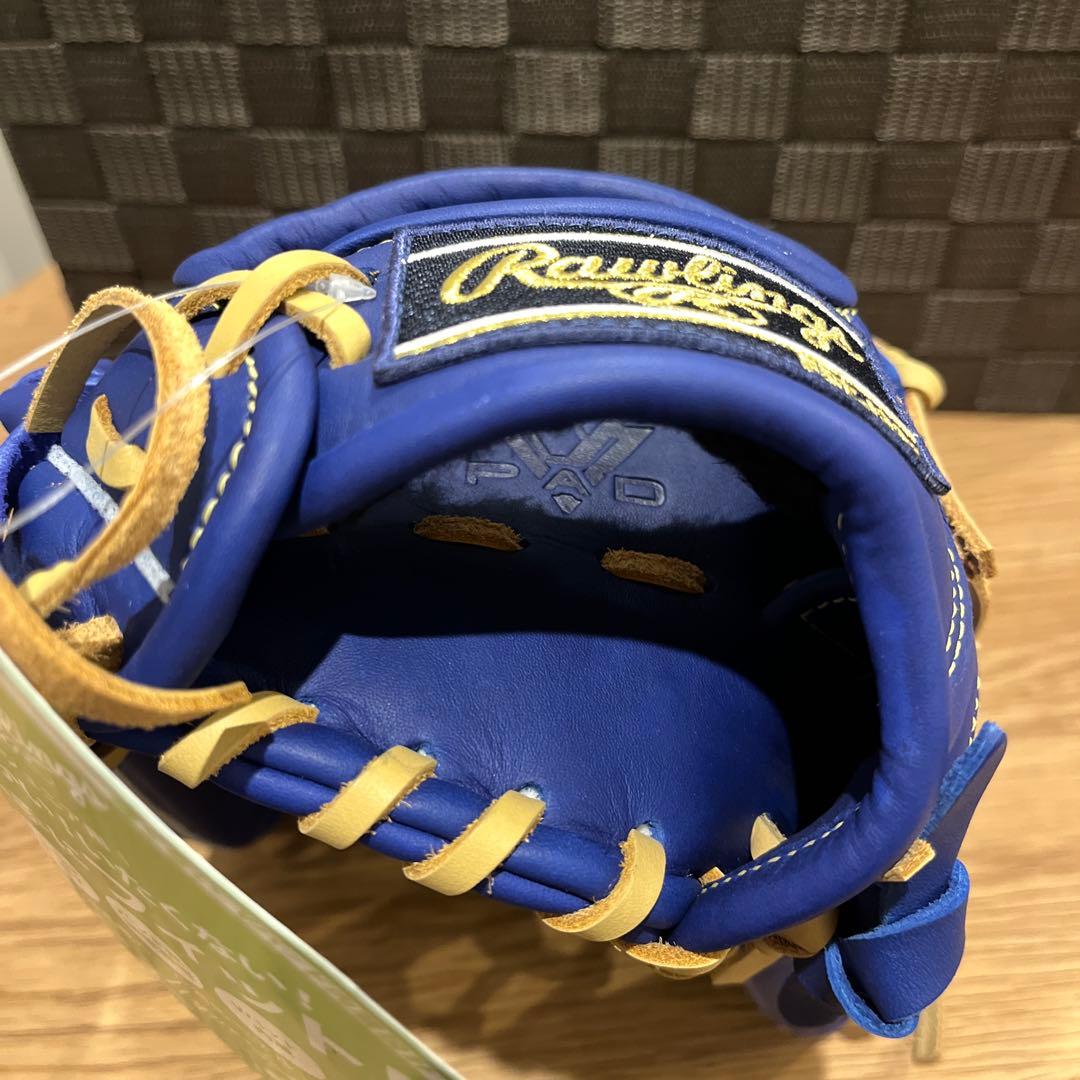 新品 値下げ中軟式少年用ローリングスJr.ハイパーテック インディゴ
