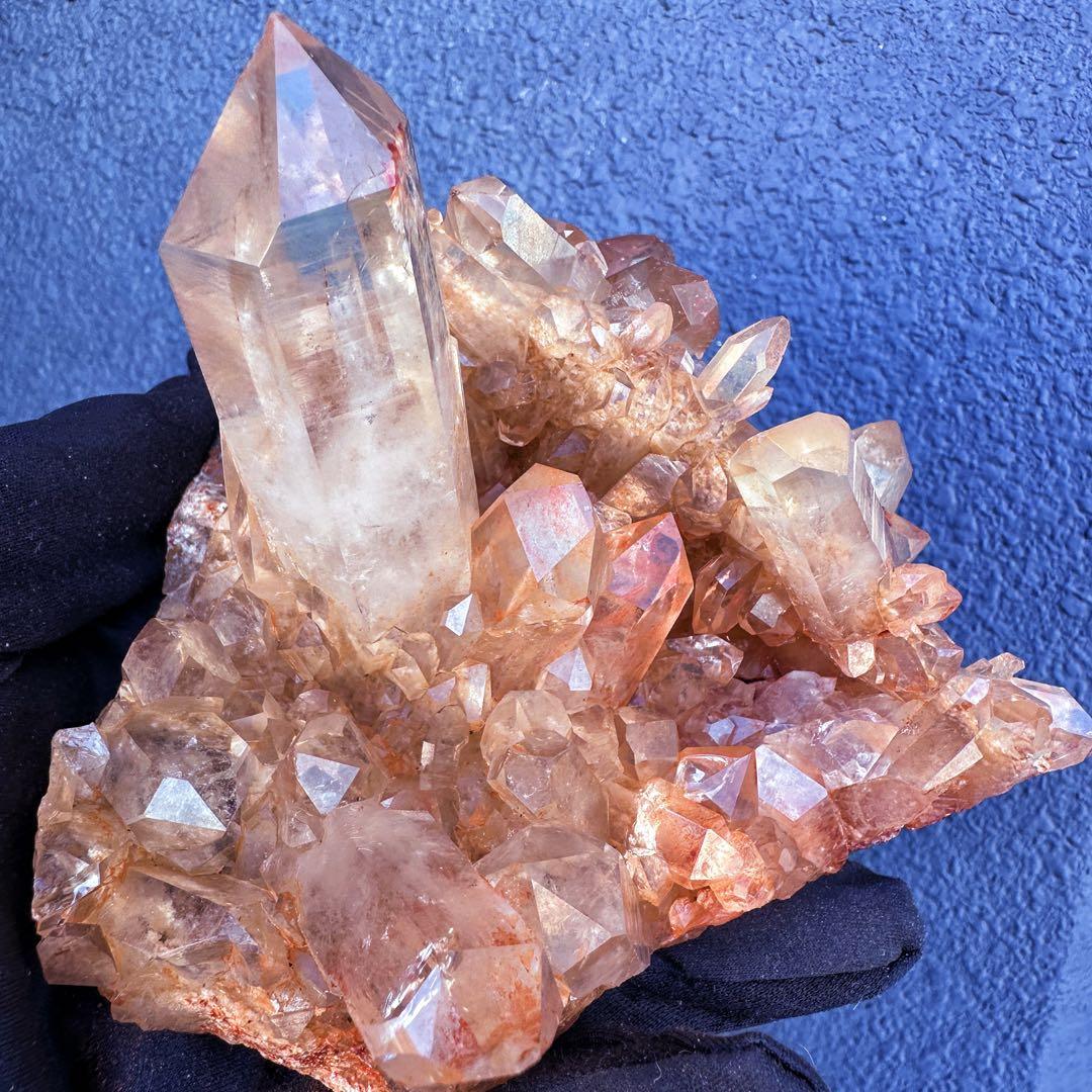 希少❗️高級品 ❗キラキラ☆超綺麗♡超強いパワー ヒマラヤ水晶クラスターA1486