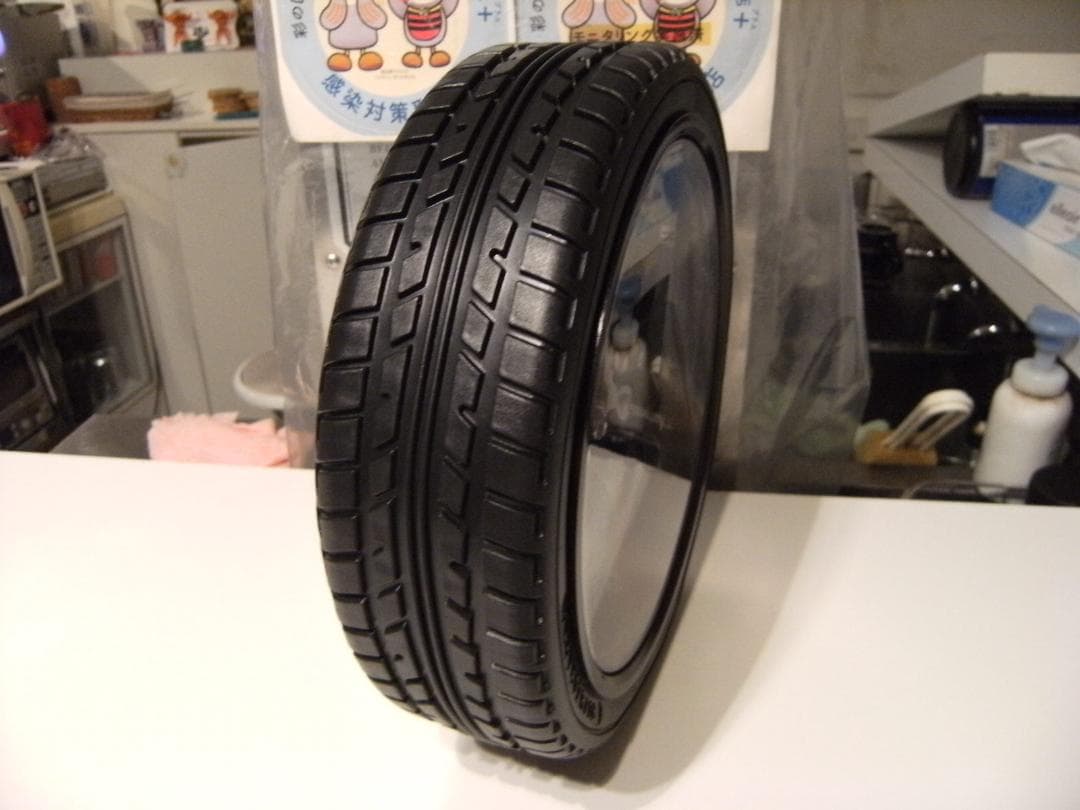 ホイール レインボー クロック タイヤ 時計★LED自動点灯 暗視センサー 旧車