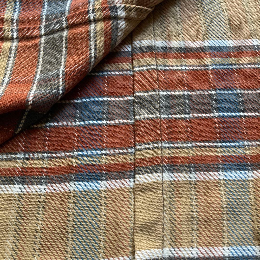 70s BIG MAC JC PENNEY長袖ネルシャツ L-TALL