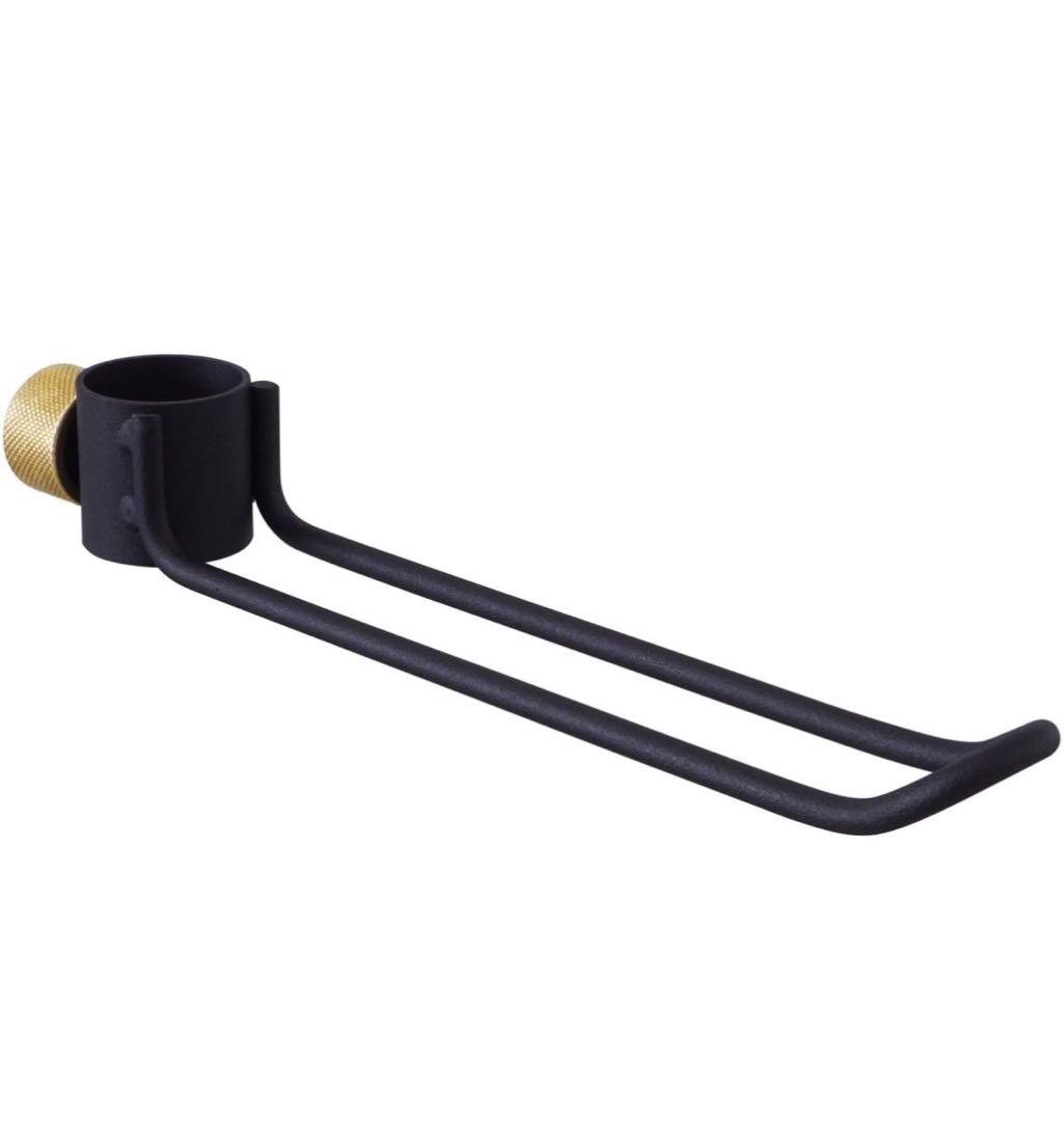 その他 DRAW A LINE Tray Black Tension Rod Hook