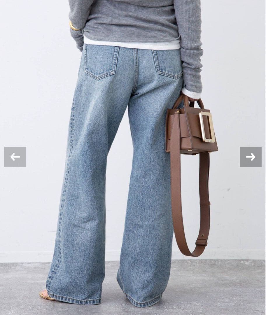 Deuxieme Classe Tuck Buggy Denim デニム 36