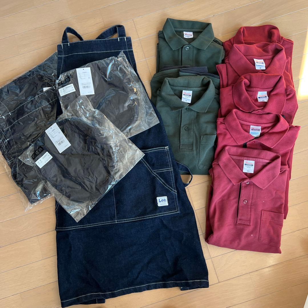 Lee デニム　ハンチング　エプロン　セット