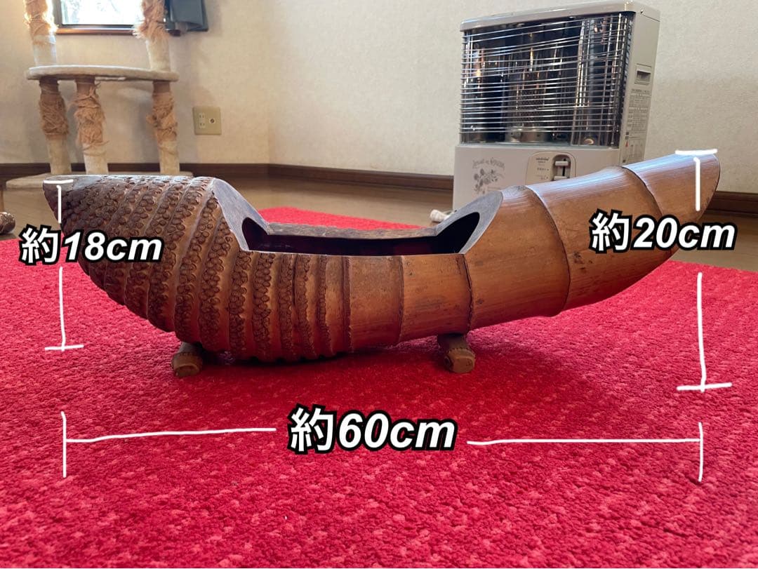 竹工芸 花器 アンティーク