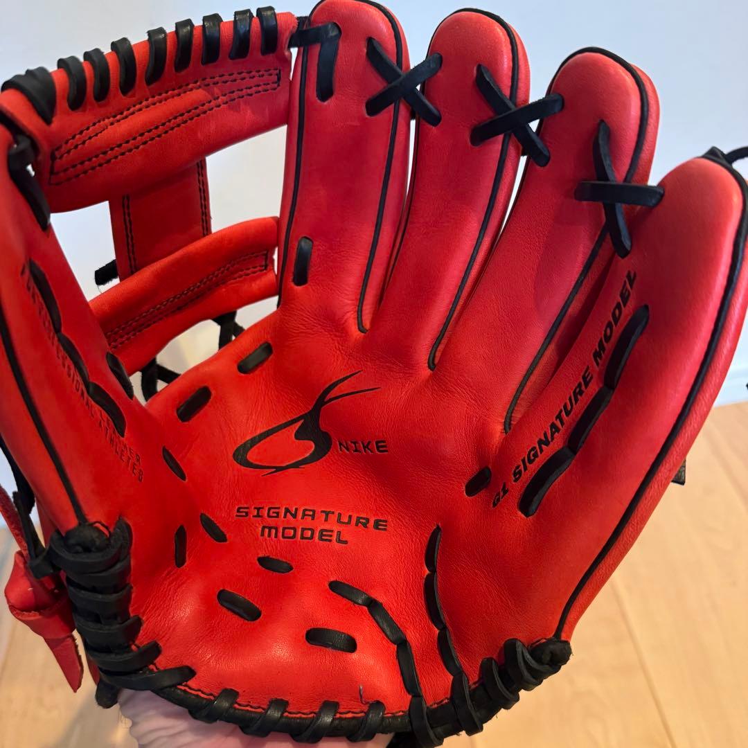 ナイキ　一般軟式グローブ 岩村明憲選手モデル　シグネチャーモデル