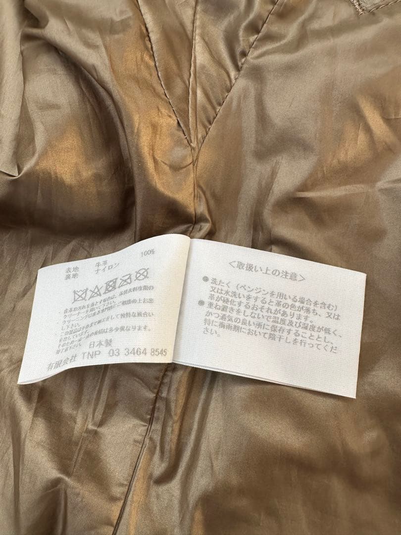 nonnative RIDER BLOUSON LEATHER レザー