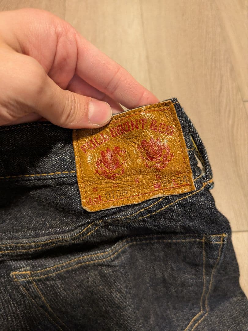 フルカウントデニムパンツ　0105 35