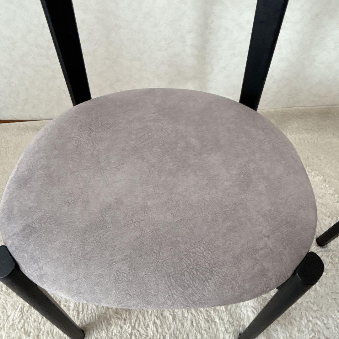 2脚セット】イバタインテリア アーム チェア 肘掛け ルンバ 通せる 浮かせる