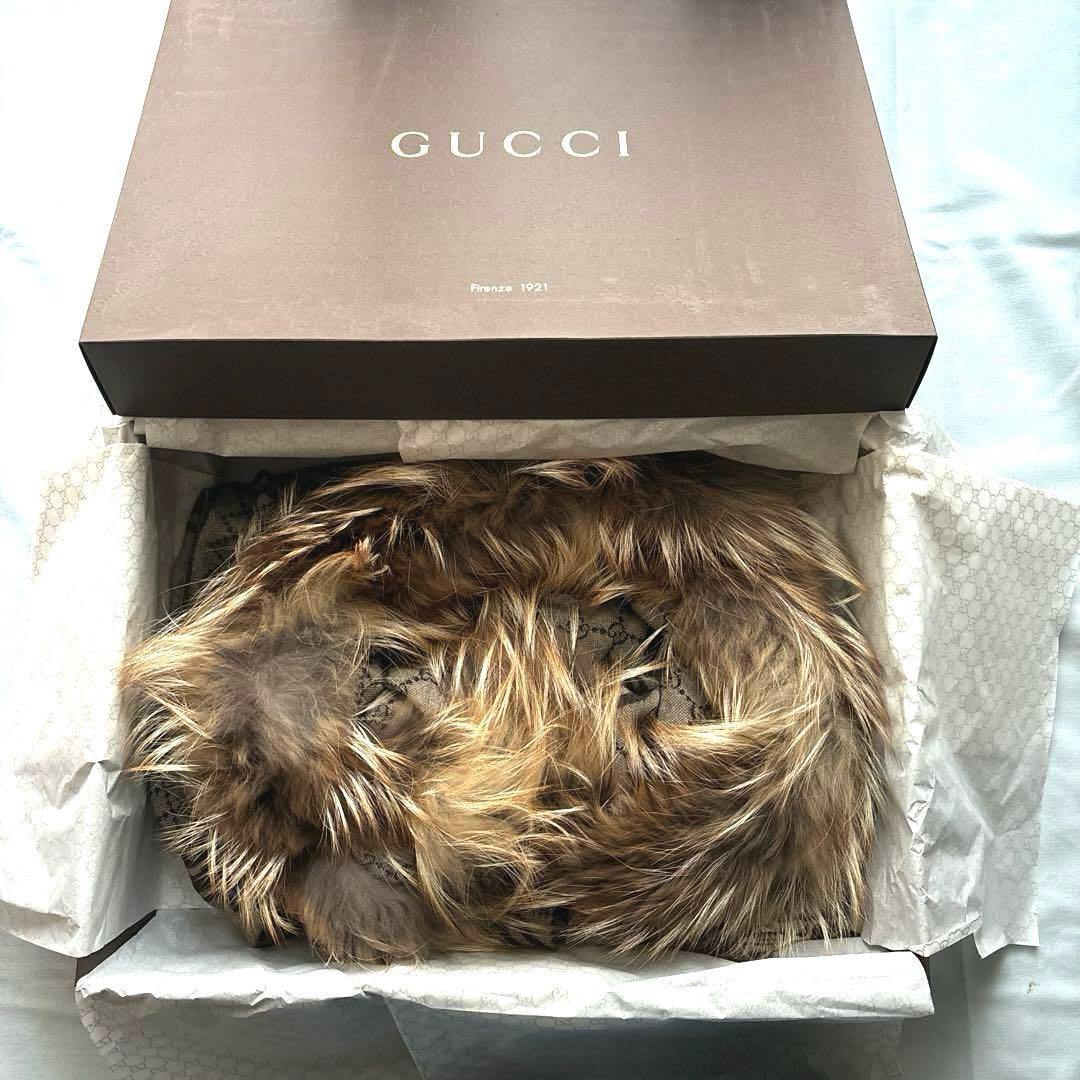 GUCCI フォックスファーストール