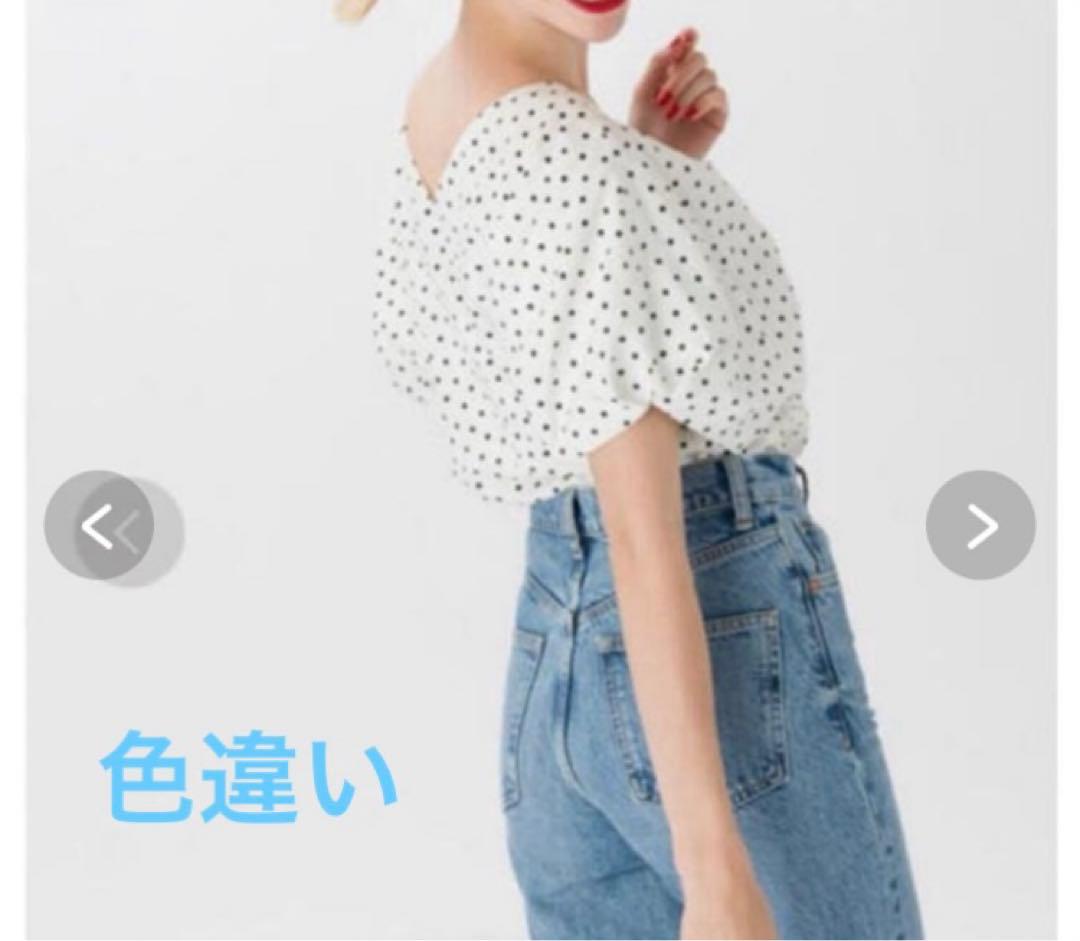 TSURU by MARIKO OIKAWA ドット柄半袖トップス　36 黒