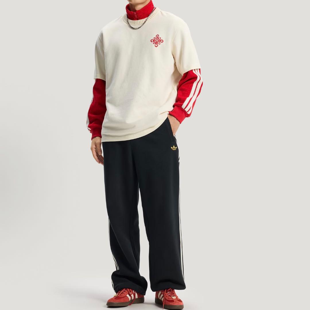 新品S Adidas FW25 CNY 馬年限定 半袖Tシャツ KT0713