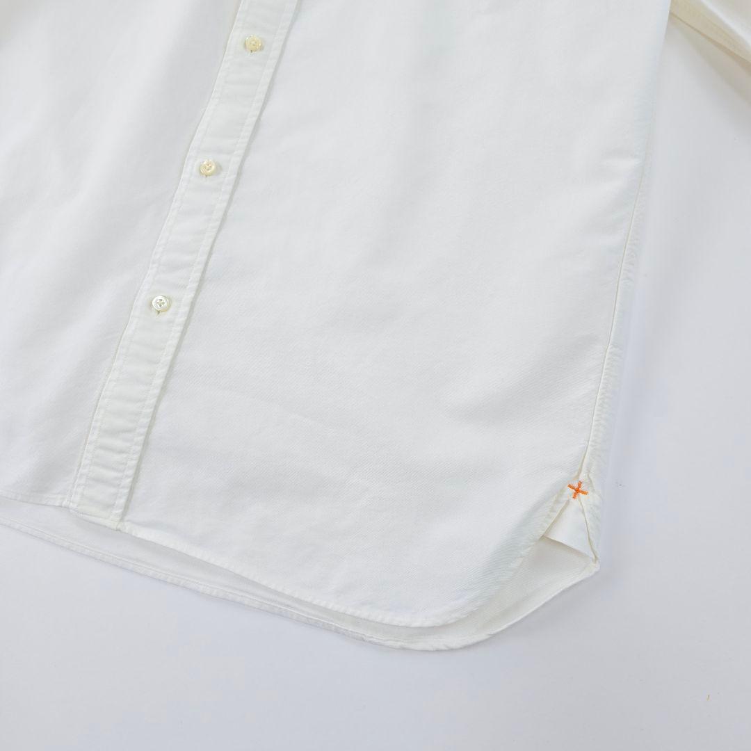 美品◎ビームスプラス★オックスフォード ボタンダウン シャツ　1.1万　XL　白