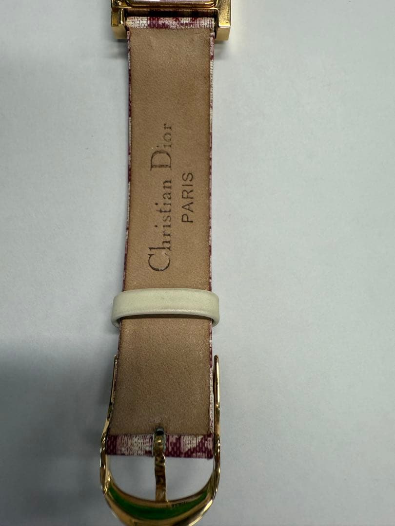 Christian Dior 腕時計 ケース内部に曇り有り