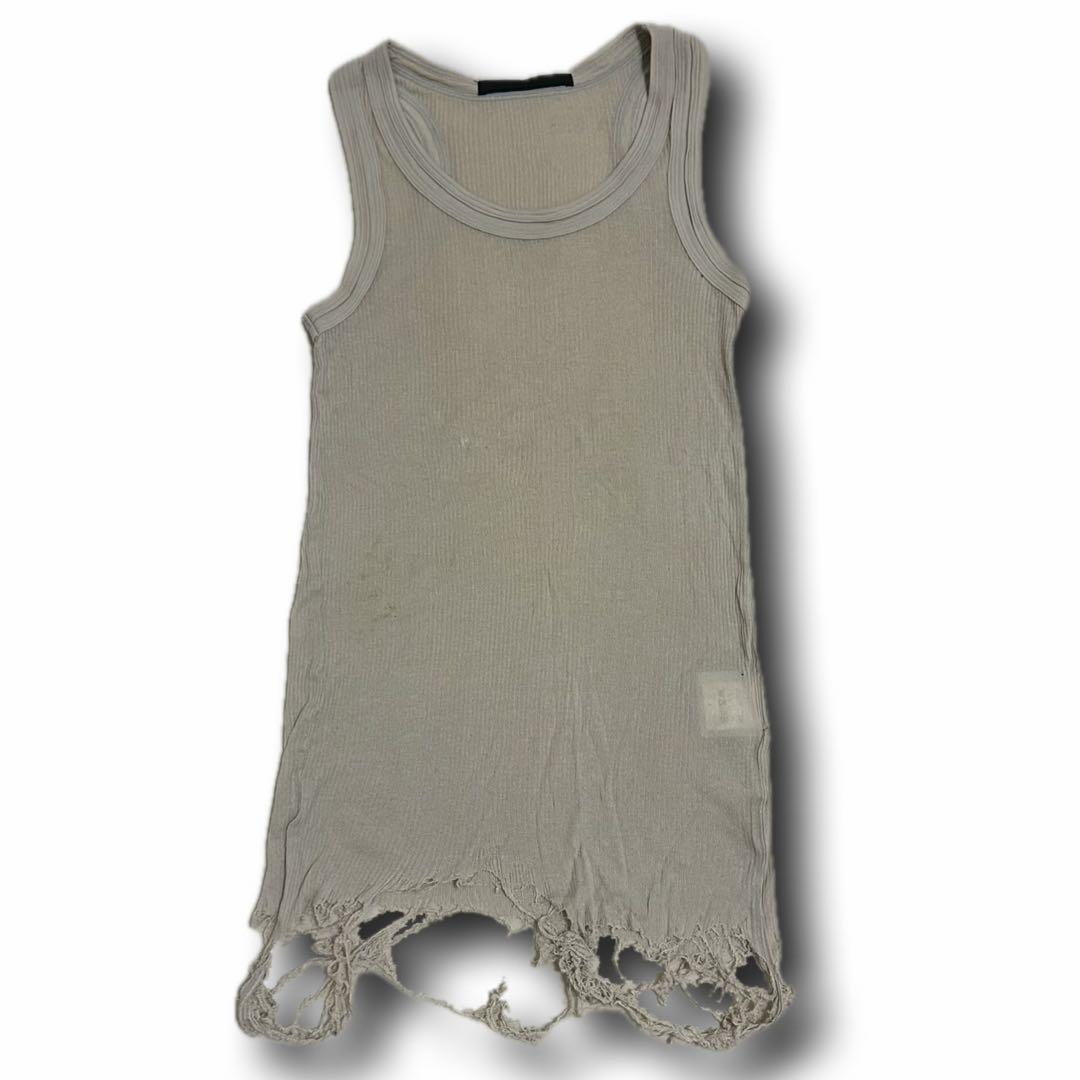 s*i様 10SS JULIUS Grunge Rib Silk Tank To