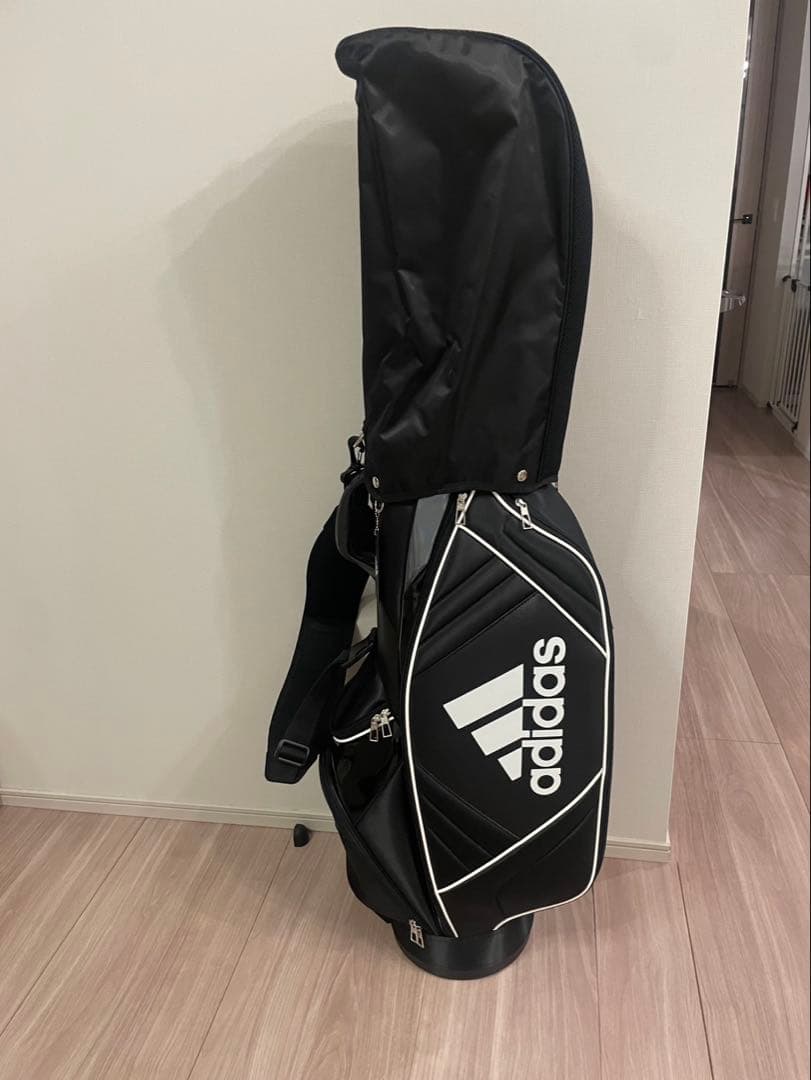 【新品未使用】adidas キャディバッグ 黒