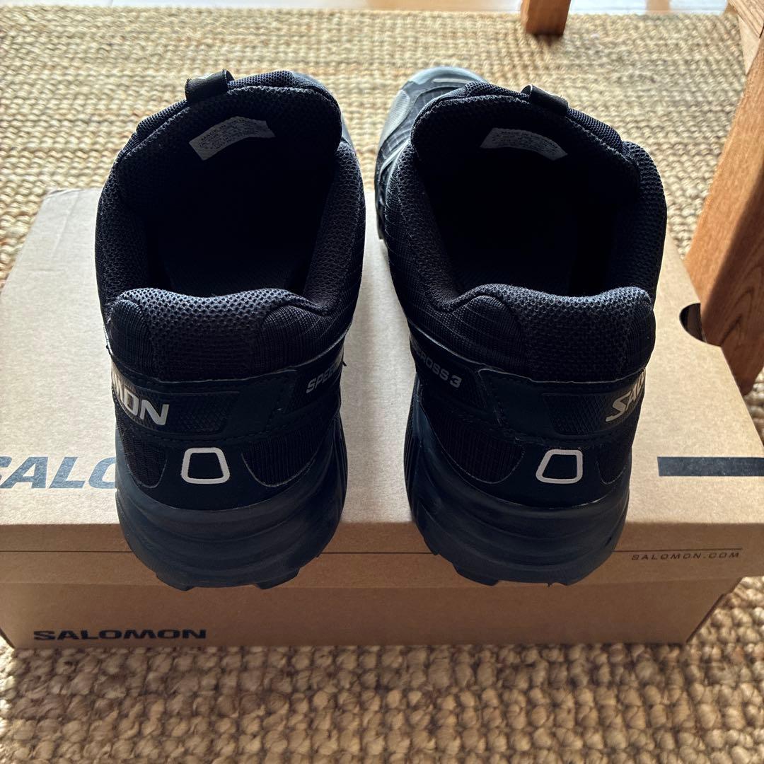 靴 Salomon Speedcross 3 \"Black/Silver\"