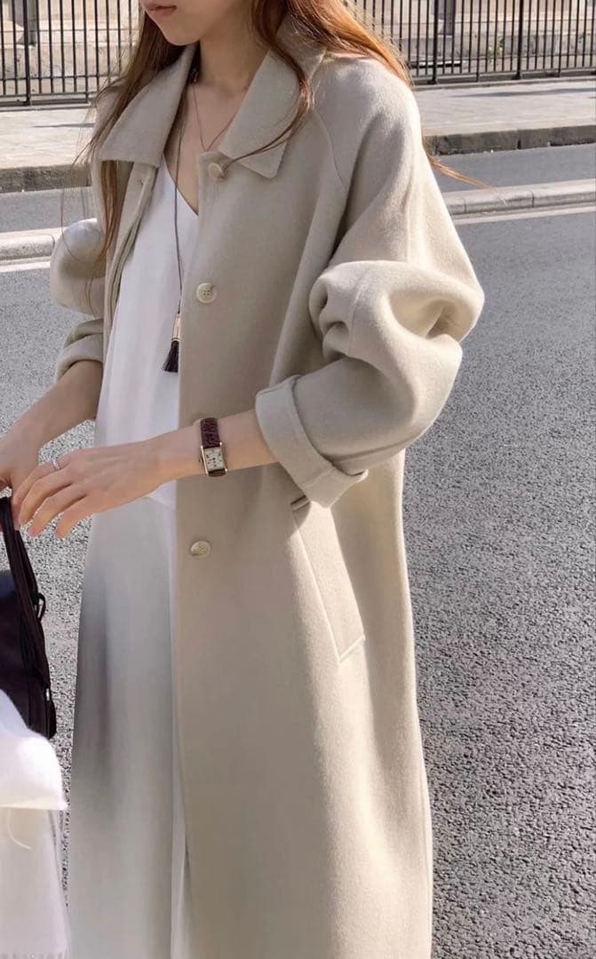 新品　韓国　ounce オンス　コート　ロングコート