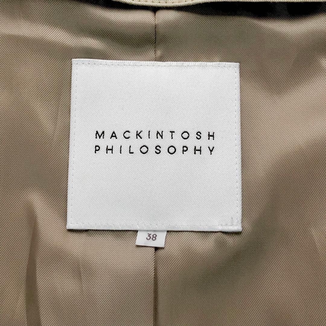 美品⭐マッキントッシュフィロソフィー トレンチコート ロング ライナー M