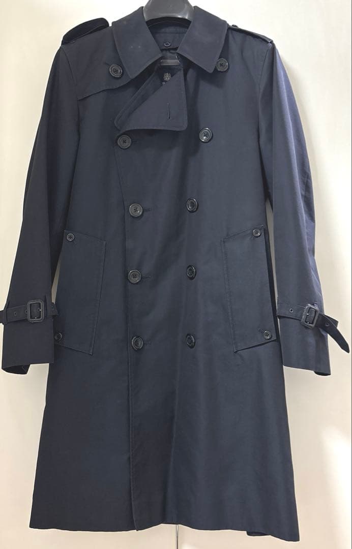 アクアスキュータム　紺メンズコートL〜XL