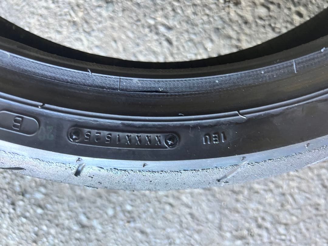 送料込み室内保管 中古DUNLOP KR410 前後セット JP250等　3