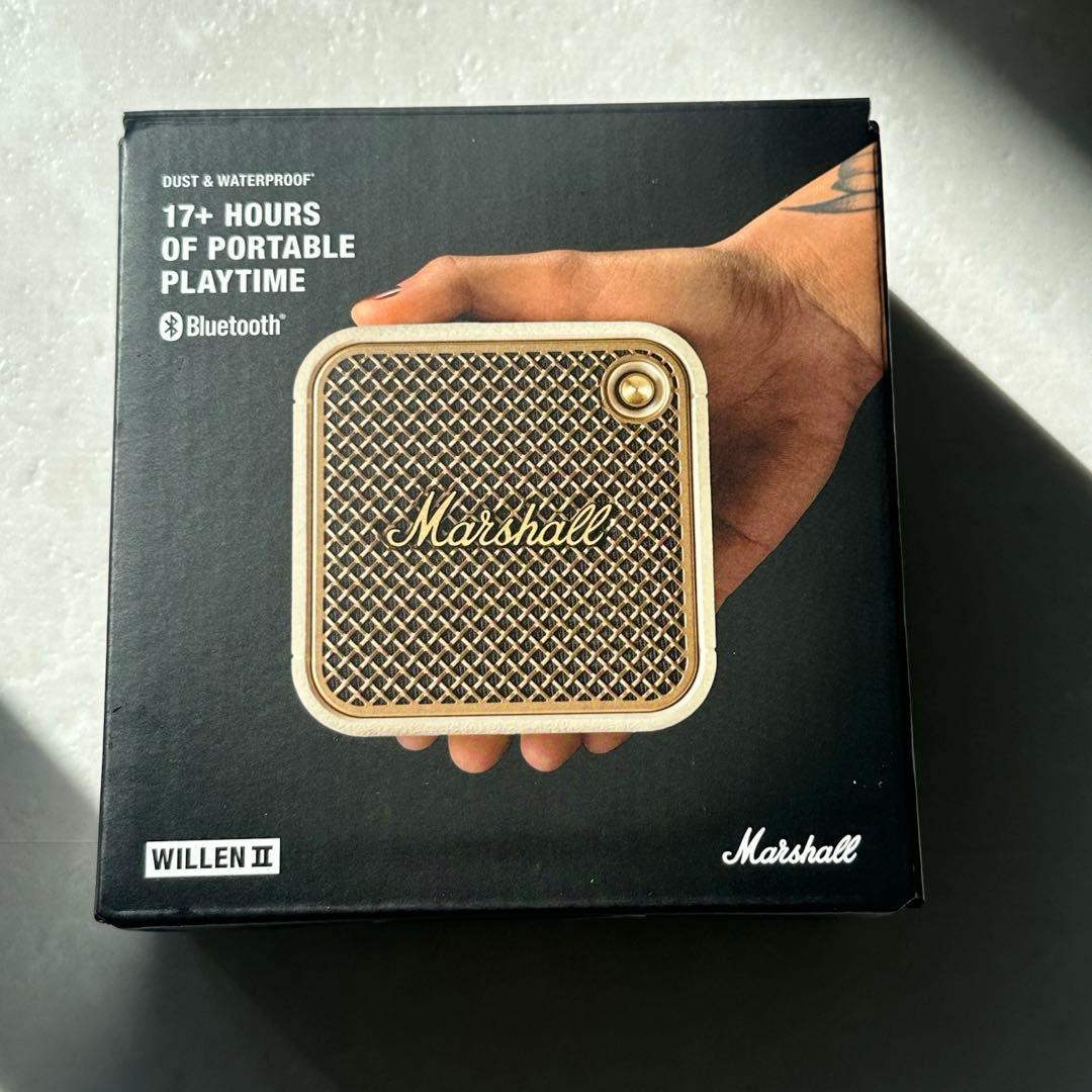 Marshall ワイヤレススピーカー Willen2 クリーム