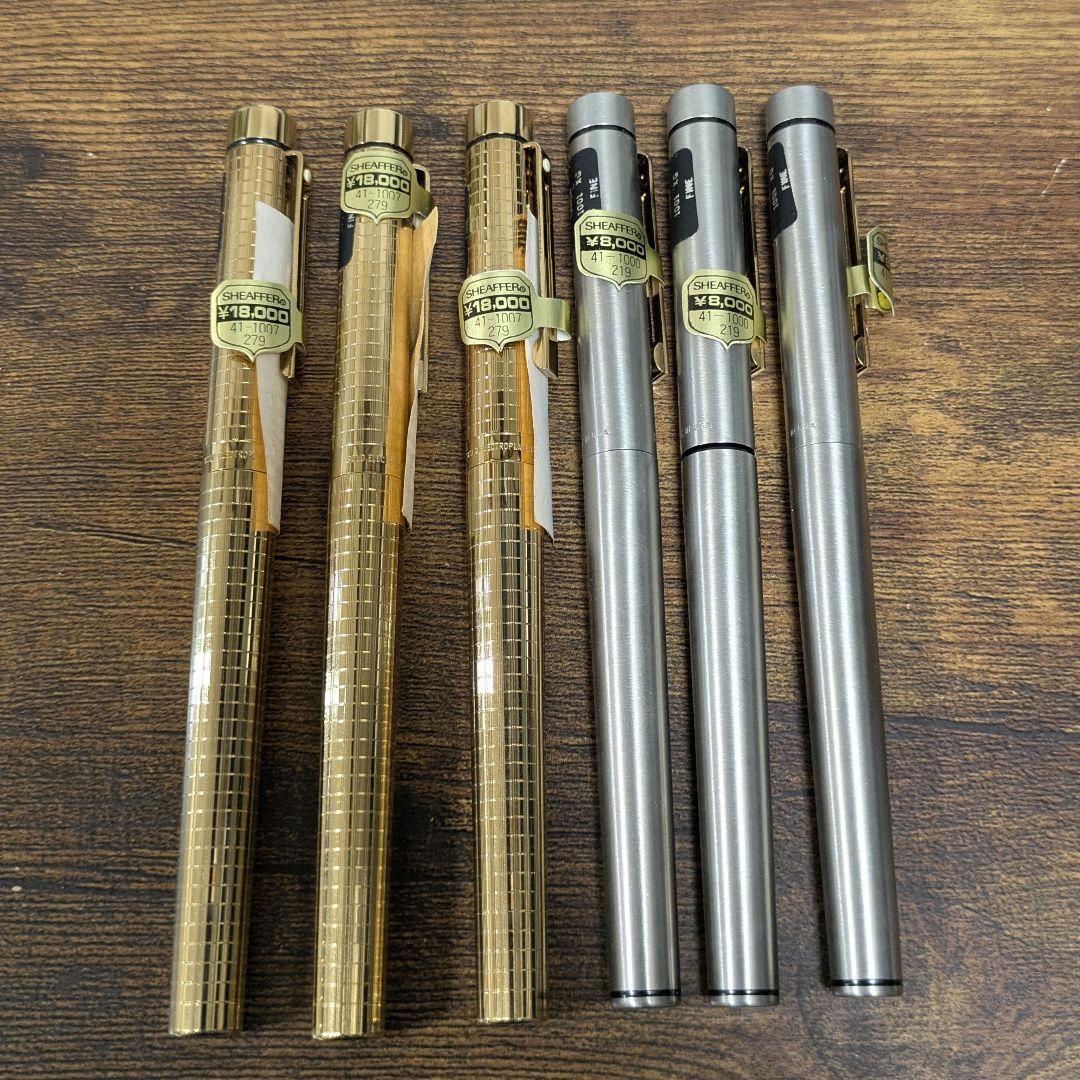 【シェーファー】万年筆　タルガ 14K 6本セット