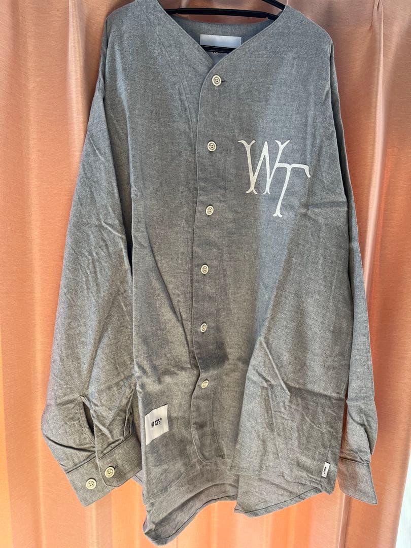 WTAPSダブルタップス LEAGUE ベースボールシャツ