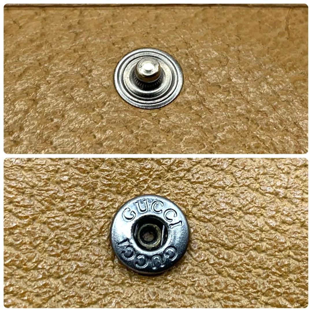 美品✨GUCCI グッチ GGキャンバス 二つ折り財布 04862・4276