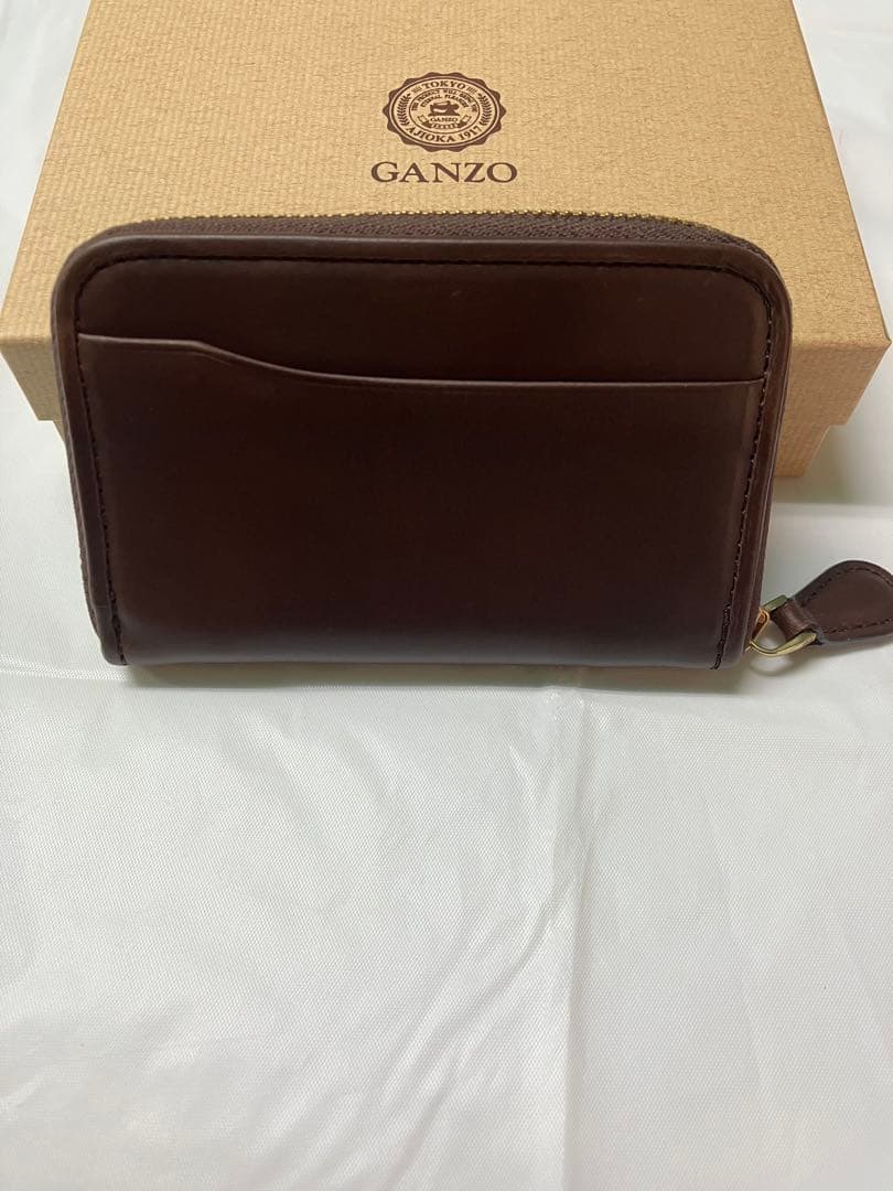 GANZO ガンゾ　ラウンドファスナー小銭入れ