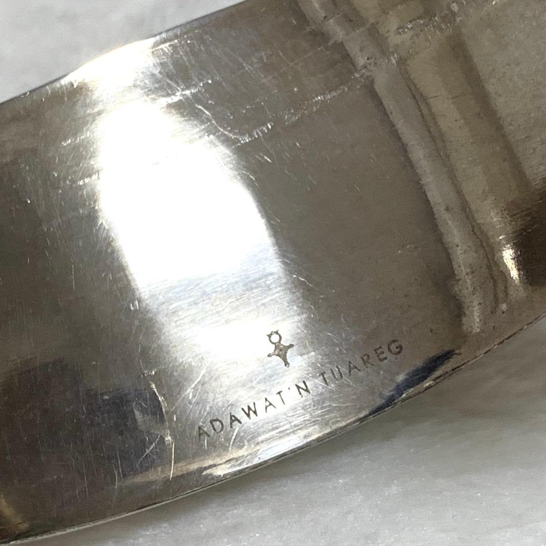 美品 ADAWAT'N TUAREG SILVER BANGLE AFFO