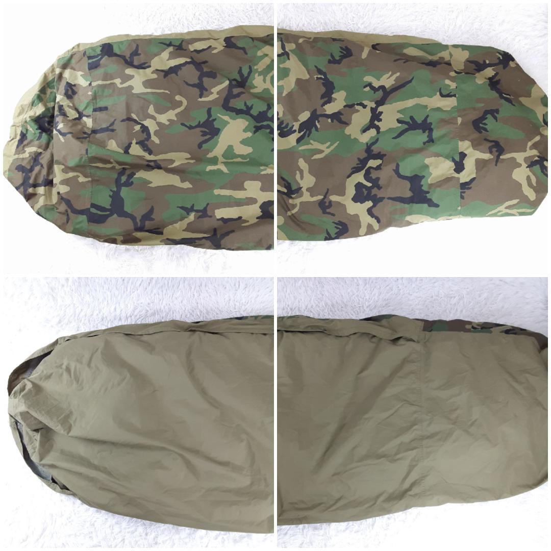 美品◎テナーインダストリーズ モジュラー寝袋 黒 カモフラ シュラフ 米陸軍
