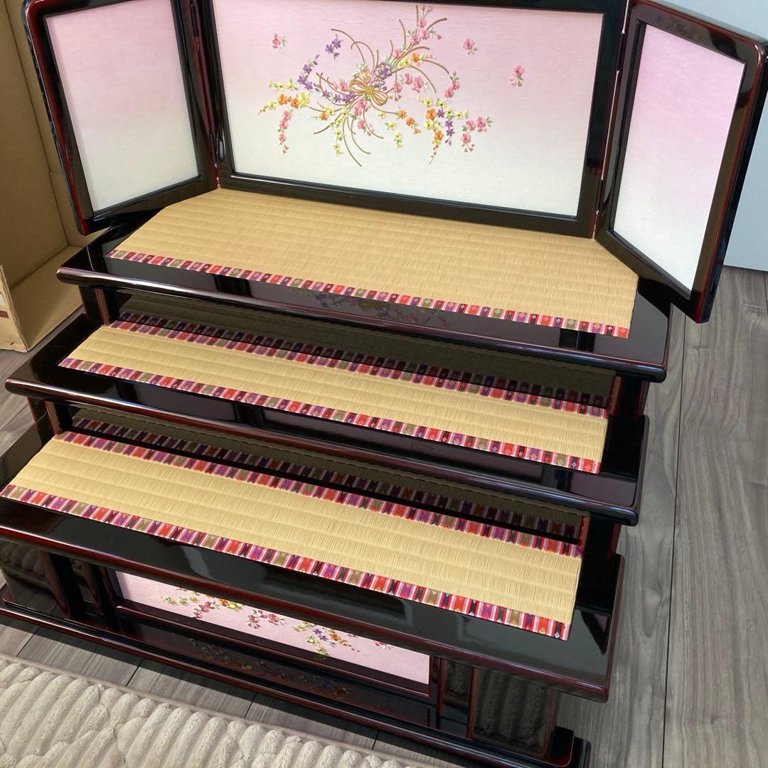 雛人形 五人飾り 横山善治郎作　3段