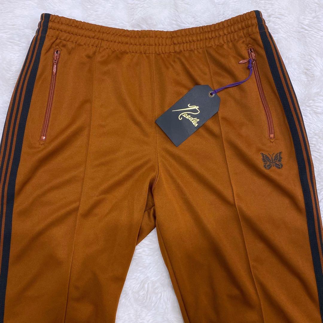 【岩﨑充洋様】ニードルス ジップド トラックパンツ ジャージ ブラウン Ｌ