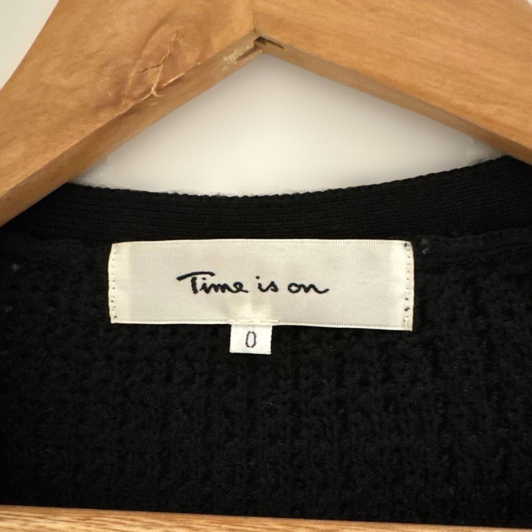 23AW NEWモデル【FRONT MIX BOX CARDIGAN】 サイズ0