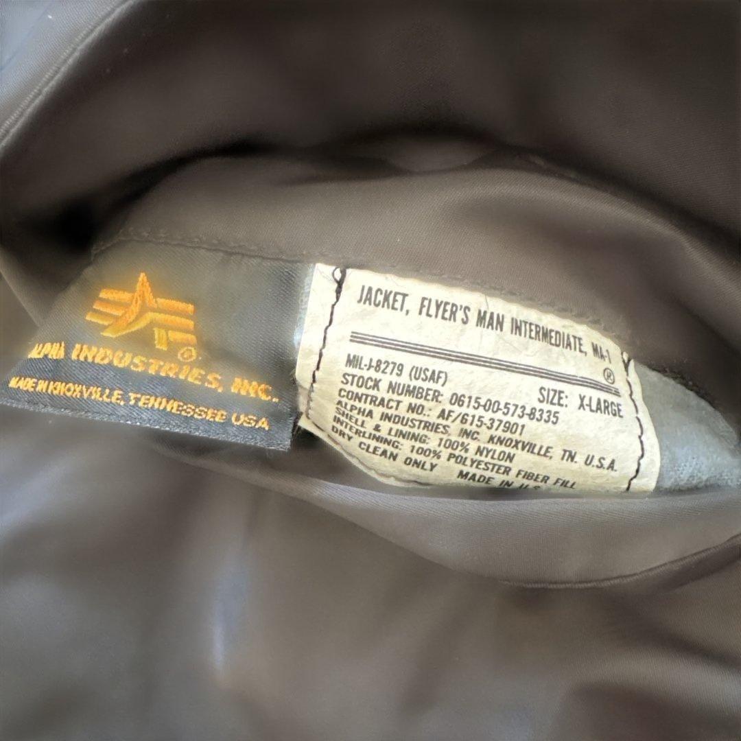 ジャケット・アウター ALPHA MA-1 bomber jkt black IDEAL USA