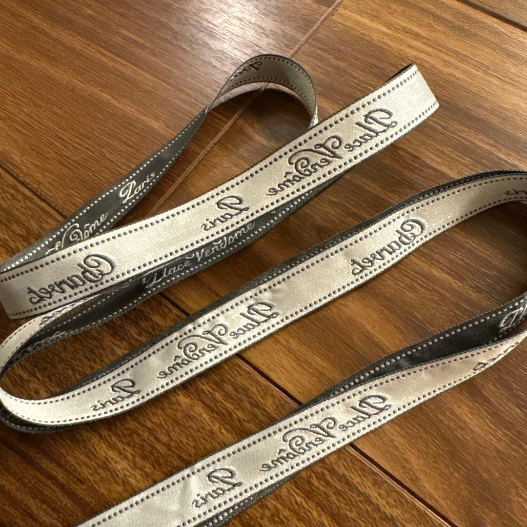 新品未使用 Charvet 革巻き メッシュベルト 箱入り