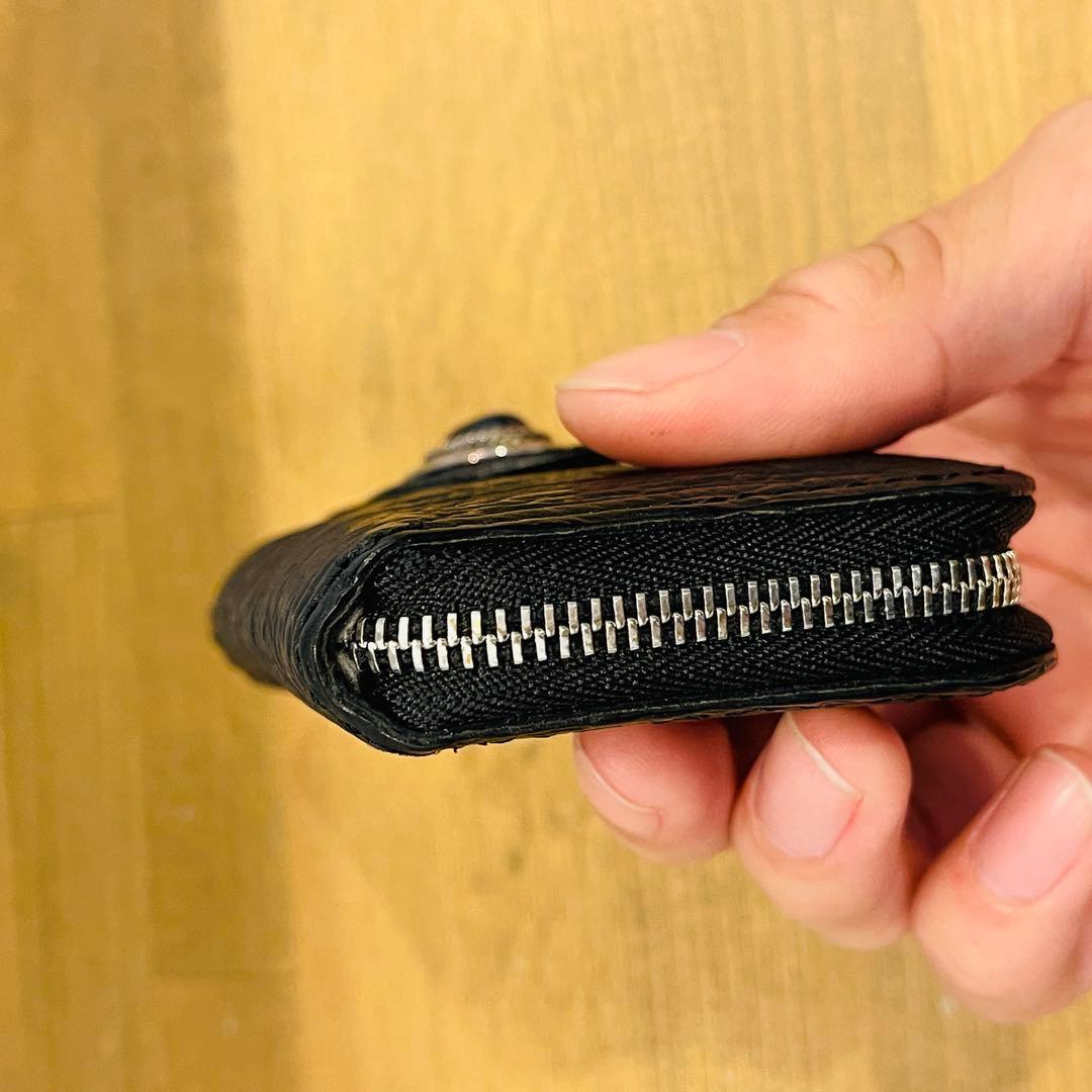 アルズニ　シャークレザー　ケース　小銭入れ　美品　メルカリ便