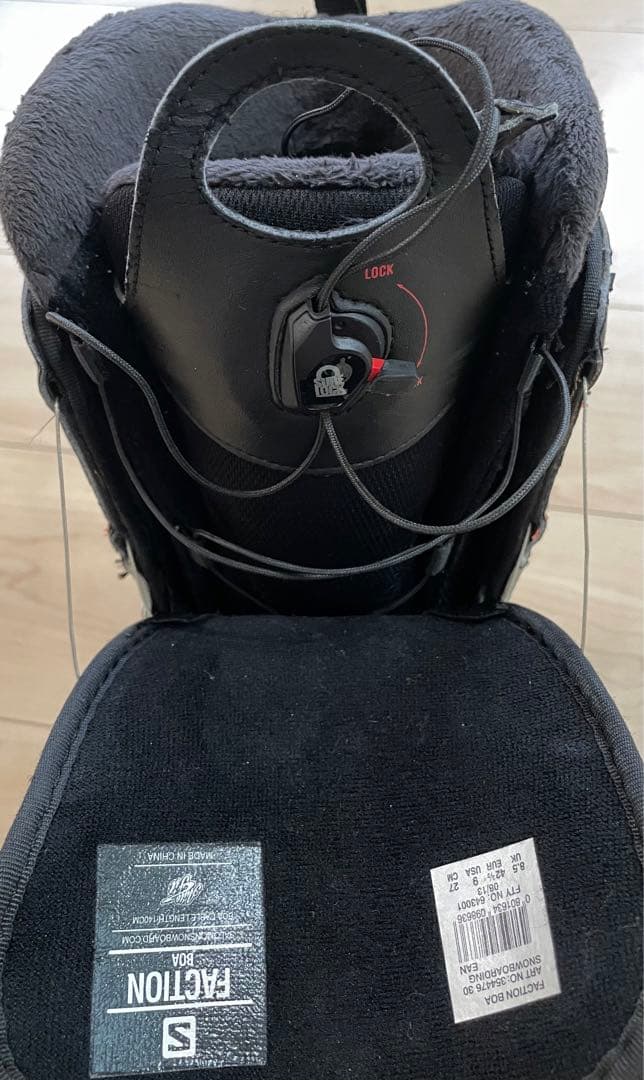 SALOMON FACTION BOA スノーボードブーツ メンズ　27cm