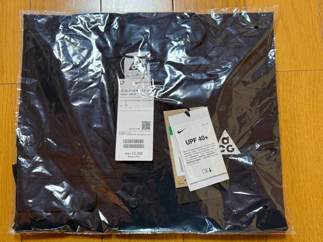 【新品】ナイキ ACG RPL UV ORB WEAVER S/S トップ　XL